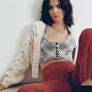 Urban Outfitters Kimchi Blue Jumbo Cable Knit Cardigan S